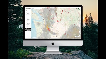 How to Check for Wildfires and Smoke Using Gaia GPS