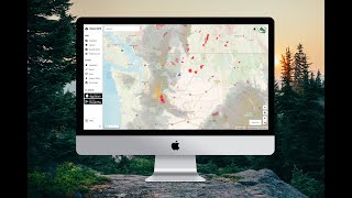 How to Check for Wildfires and Smoke Using Gaia GPS