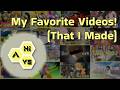 My Favorite Videos of All Time! (That I Made) + BIG ANNOUNCEMENT! | 500 Subs Special