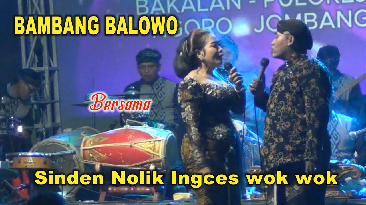 SURYA BUANA  BAMBANG BALOWO VS SINDEN NOLIK INCES WOK WOK