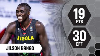 Jilson Bango 19 Pts Top Performer Ken Vs Ang Fiba Afrobasket 2025 Qualifiers