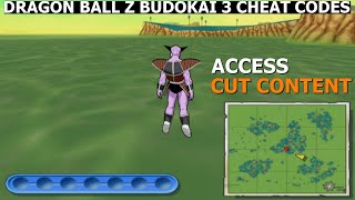 Dragon Ball Z Budokai 3 : Using Cheat Codes to play DU with characters who don't have a story mode