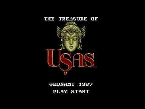 Konami's The Treasure of Usas - SCC version - openMSX Longplay [ウシャス]