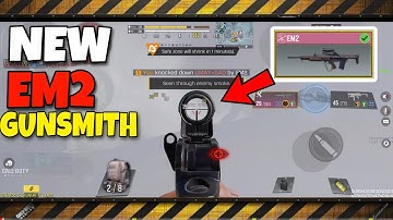 *NEW* EM2 is AK-47 KILLER with THIS GUNSMITH | BEST EM2 LOADOUT in CODM#em2gunsmith #em2loadout