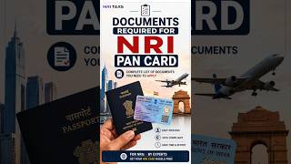 Documents required for NRI PAN Card #trending #pancard #nri #viral #ytshorts #shortyz #shorts #tax