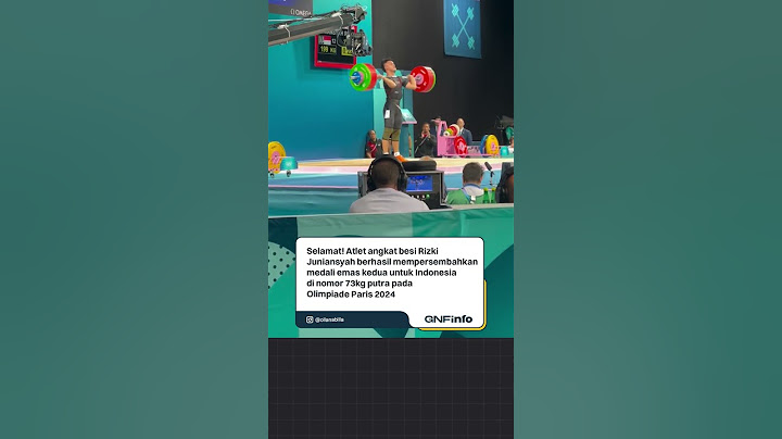 Emas kedua Indonesia di Olimpiade Paris 2024 diraih oleh atlet angkat besi Rizki Juniansyah