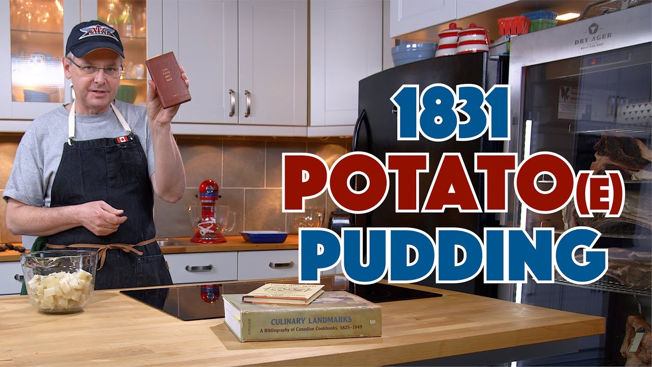 1831 Cottage Potatoe Pudding Or Cake Cook Not Mad - Old Cook Book Show - Glen And Friends Cooking