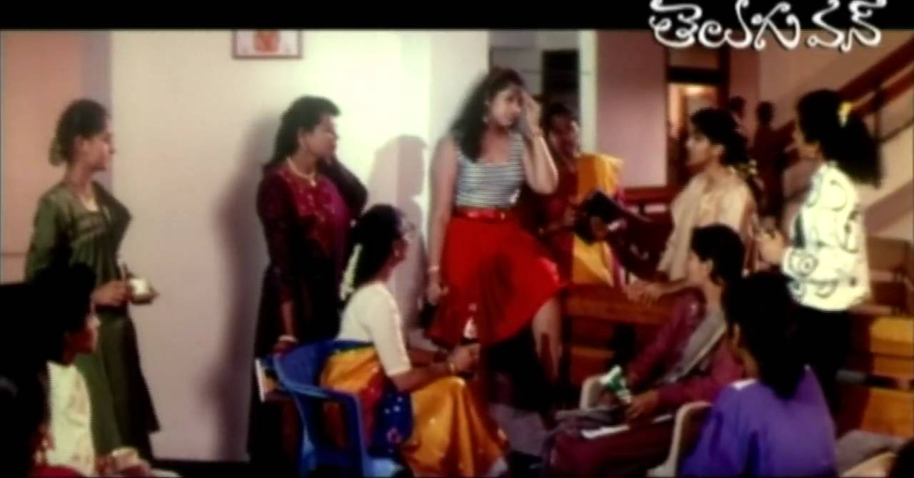 Romantic Scene - Meena - Balayya in Ladies Hostel