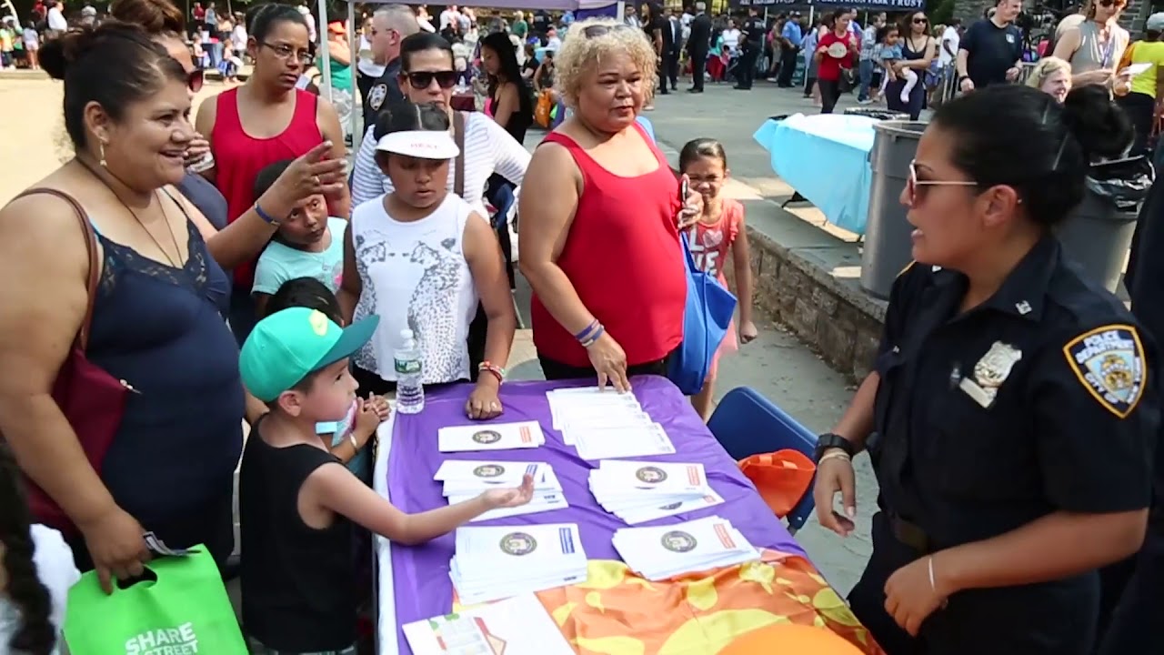 NYPD takes part in National Night Out