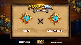 : Altere vs Silvername, Hearthstone Nationals 2018  Russia