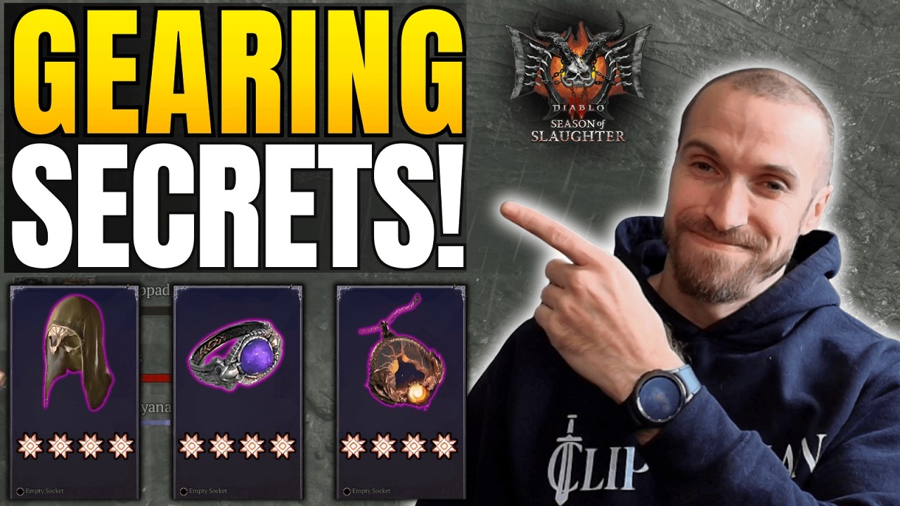 The ULTIMATE Gearing Guide For Diablo 4 Season 12!