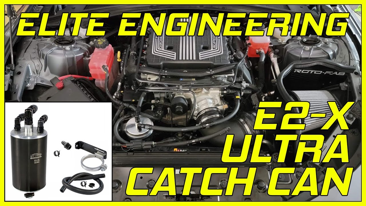 Elite Engineering E2-X Ultra Catch Can Front Mount Install