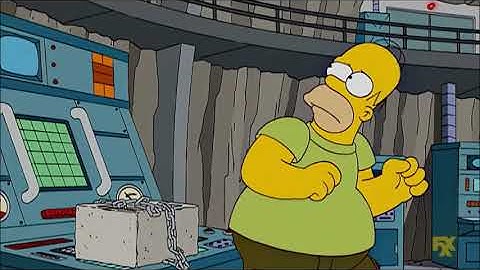 The Simpsons - Self Destruct Scene