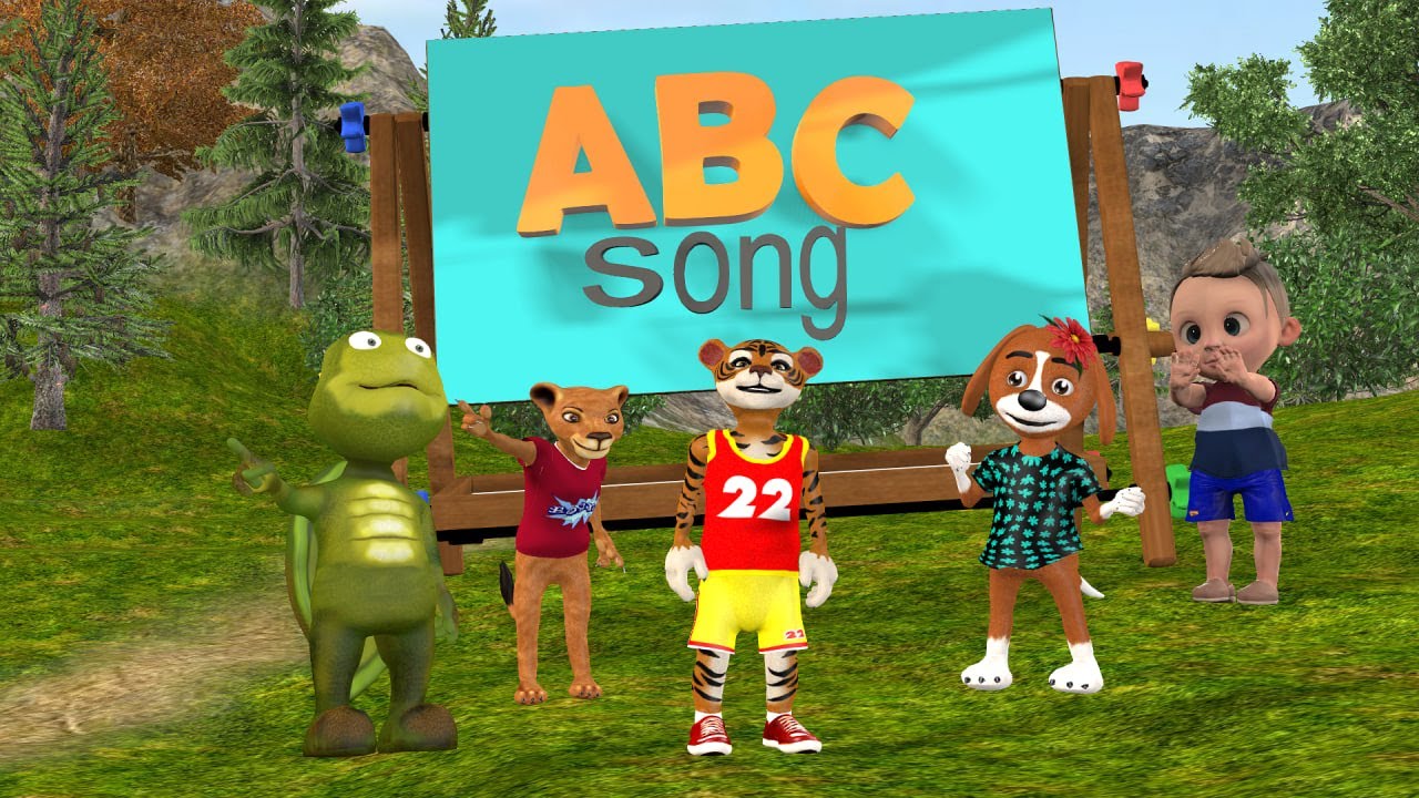 ABC song, Animal learn ABC - YouTube