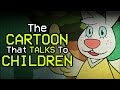 This cartoon talks to children  angel hare