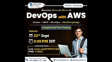 DevOps with AWS - New Batch | Kalyan IT Hub