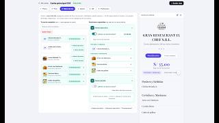 🍽️ Presentamos la nueva Carta Virtual para Restaurantes de FacturalaYa. screenshot 3
