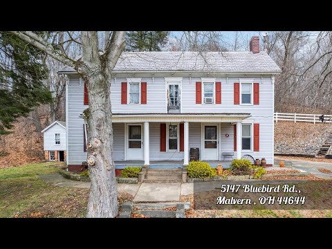 5147 Bluebird Rd, Malvern, OH home video tour