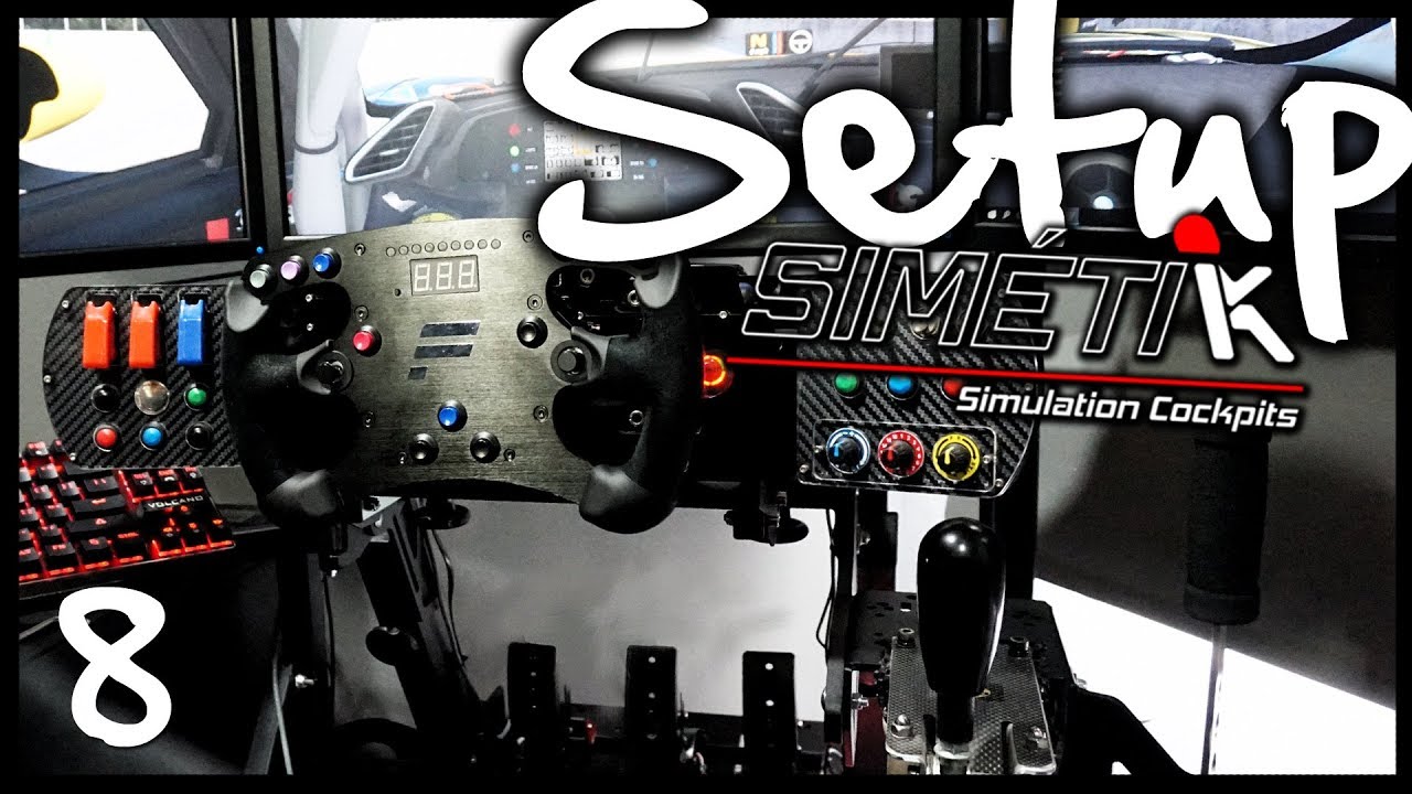 O MEU NOVO SIMULADOR RACING Parte 8 SIMÉTIK K2 Unboxing & Review