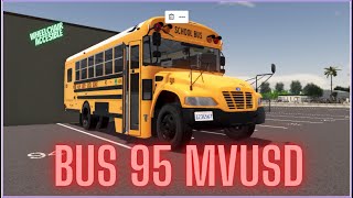 2012 Bluebird Vision  Bus 95  MVUSD