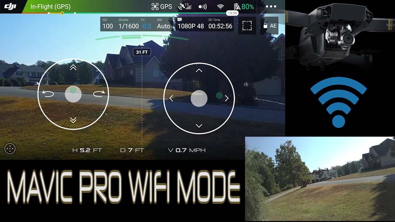 mavic 2 wifi mode