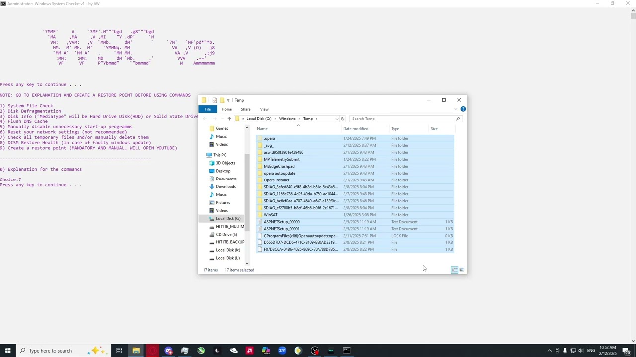 Windows System Checker v2 (WSC v2) user guide tutorial
