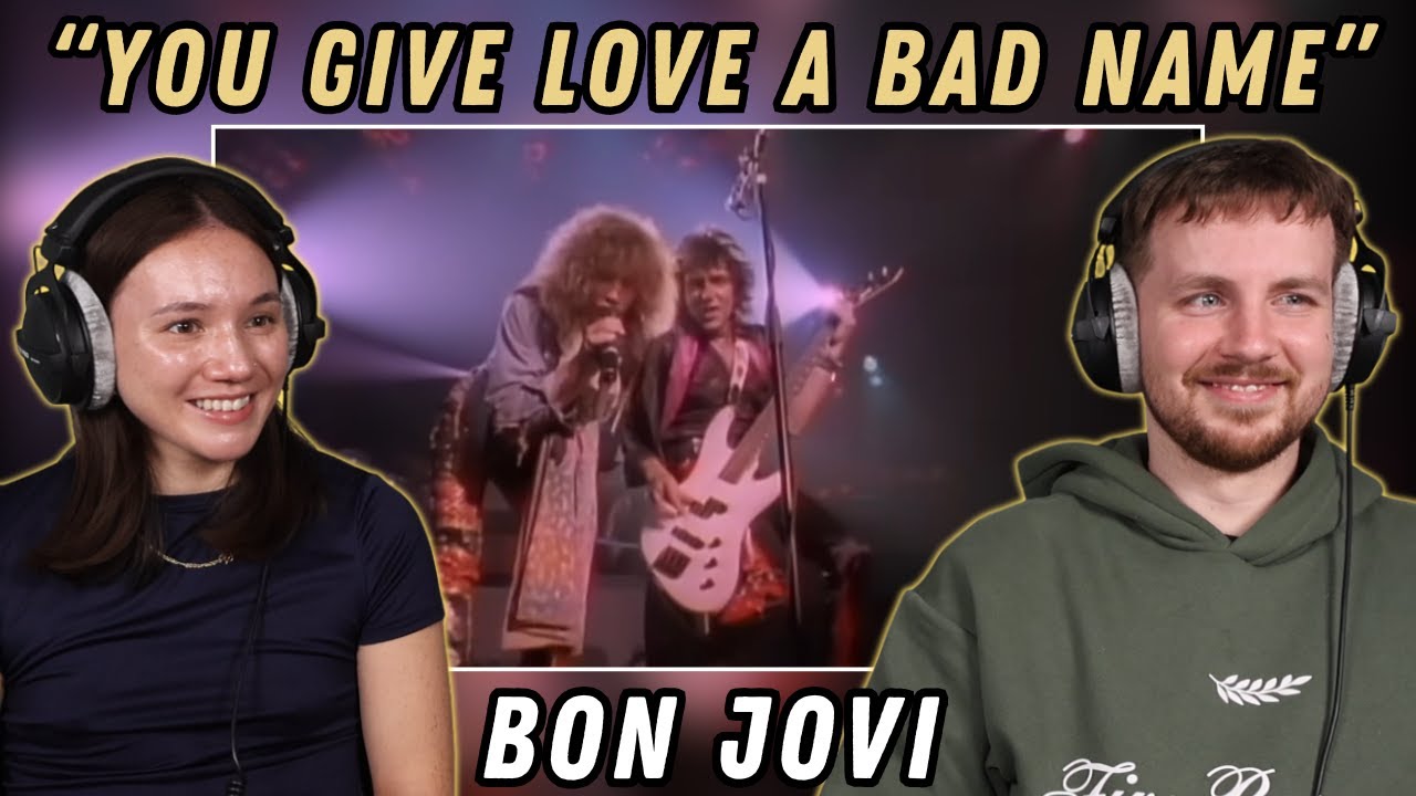 Bon Jovi - You Give Love A Bad Name REACTION
