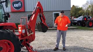 Kioti Backhoe Thumb October 2018