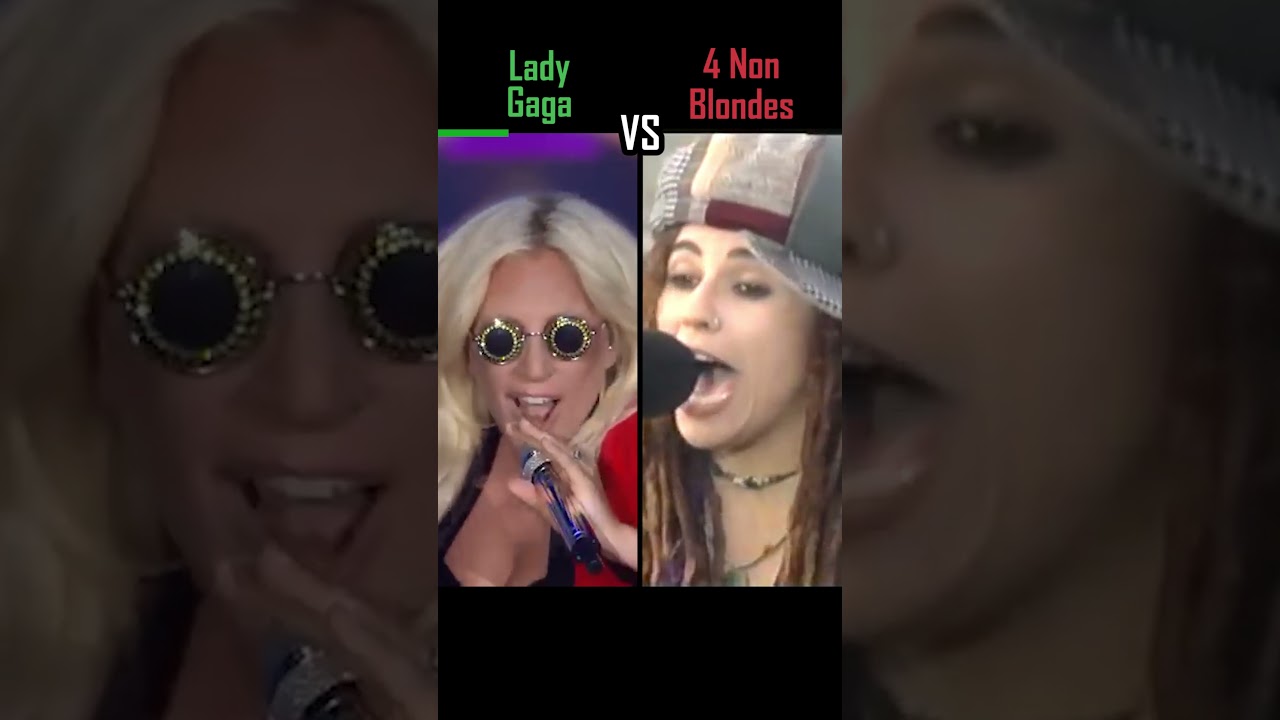 LADY GAGA vs 4 NON BLONDES - What's Up? (2) - 