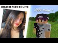 Contratei uma mulher para jogar terror no Minecraft