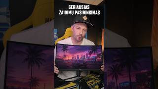 Geriausias žaidimų pasirinkimas laukiant GTA 6? MSI MPG 346CQRF X24