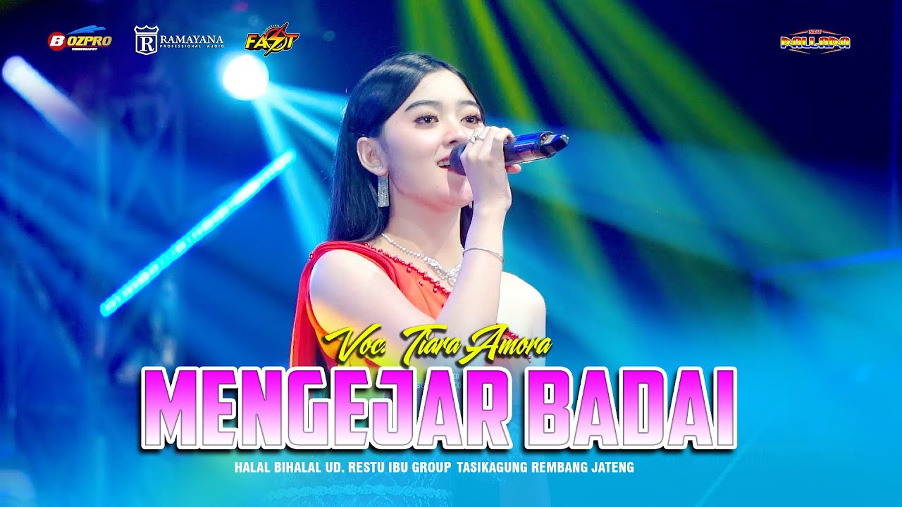 MENGEJAR BADAI - TIARA AMORA NEW PALLAPA HALAL BIHALAL UD. RESTU IBU GROUP - TASIKAGUNG REMBANG 2025