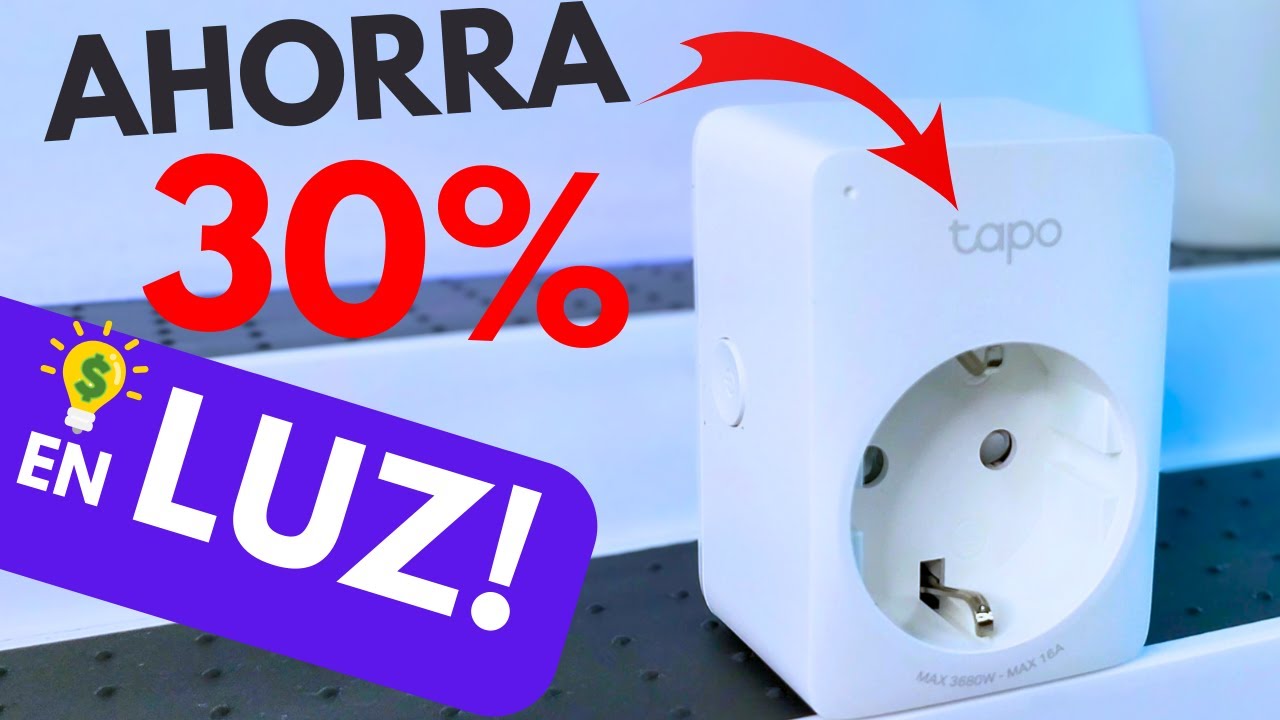 Tapo P100  Mini Enchufe Wi-Fi Inteligente de Ahorro Energético