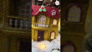 ¡Casa navideña DIY por solo $7! 🎄✨