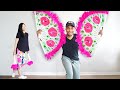 My Husband Learns Korean Fan Dance For The First Time