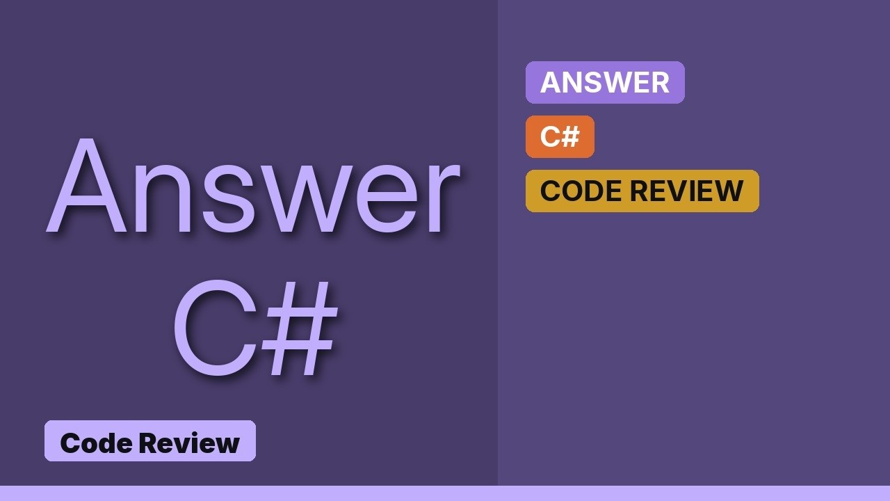 Code Review: Optimizing a distinction code (2 Solutions!!) - YouTube