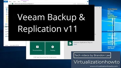 Upgrade to Veeam Backup & Replication v11