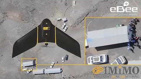 Drone Survey of an Open Pit Copper Mine