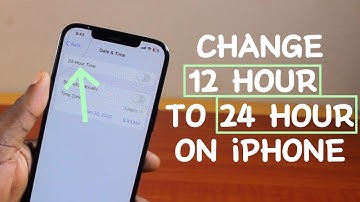 How to Change Time from 12 Hour to 24 Hour on iPhone