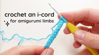 The EASIEST Way to Make Tiny Amigurumi Limbs with an ICord