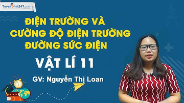 Điện trường và cường độ điện trường  - Đường sức điện -  Vật lí 11-   Cô Nguyễn Thị Loan