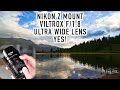 It was NICE! We used a 3rd Party 20mm Nikon Z mount lens on the Nikon Z5, Z7, and Z50.
