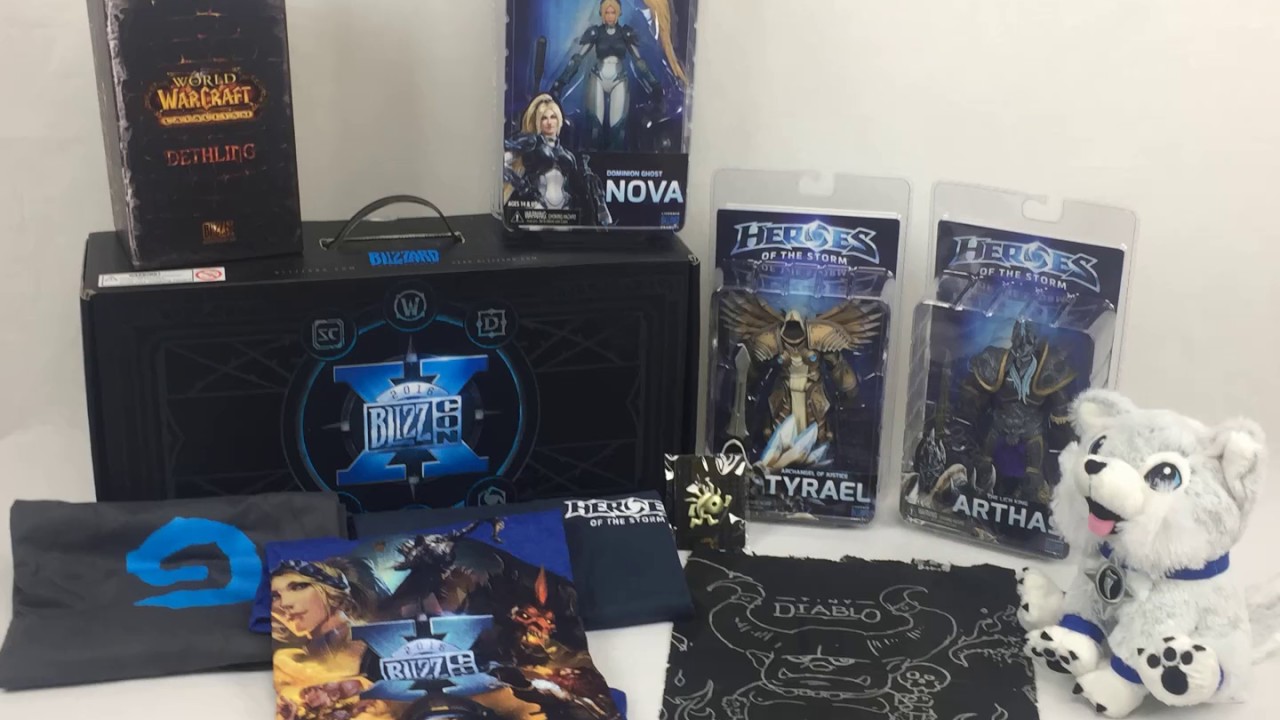 Blizzcon 2016 Swag - AKA Spent Too Much Money