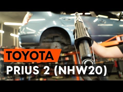 Как заменить стойку амортизатора задней подвески TOYOTA PRIUS 2 (NHW20) [ВИДЕОУРОК AUTODOC]