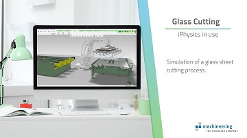Simulation Glass Cutting I iPhyiscs in use