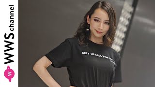 武田ソーニャさん、美脚あらわなミニ丈コーデで語る！＜2025ベストオブミス東京大会＞