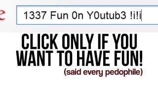 1337 Text Comments (1337 Easter Egg) Youtube Fun - Geek Week