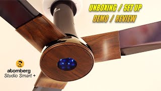 The All New Bldc Atomberg Smart Studio Plus Fan With Alexa Voice Control 