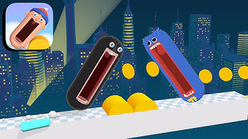 Hopping Heads ​- All Levels Gameplay Android,ios (Levels 190-194)