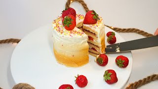  امال/ Amel/ميني لاير كايك بطريقة مبسطة/ mini layer cake
